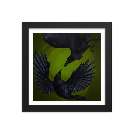 Ravens - Framed Print