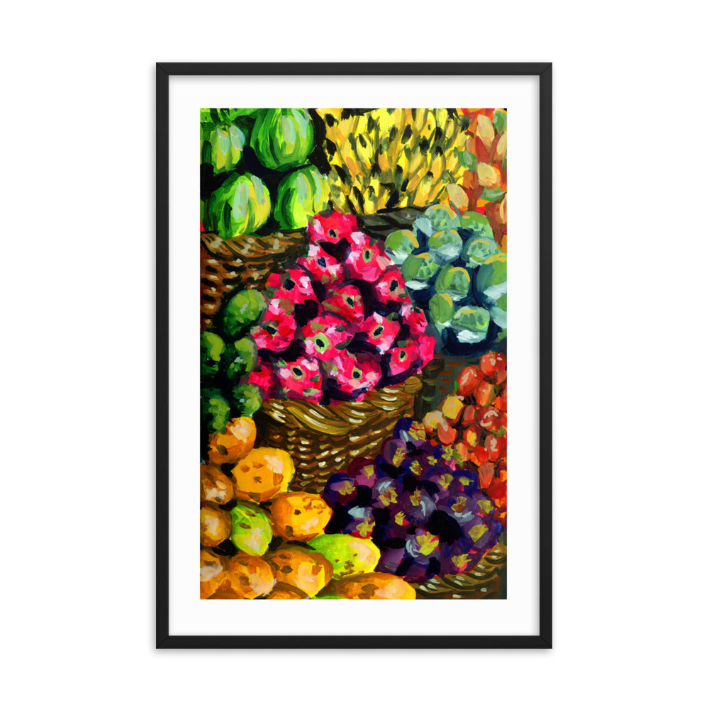 Fruits - Framed Print