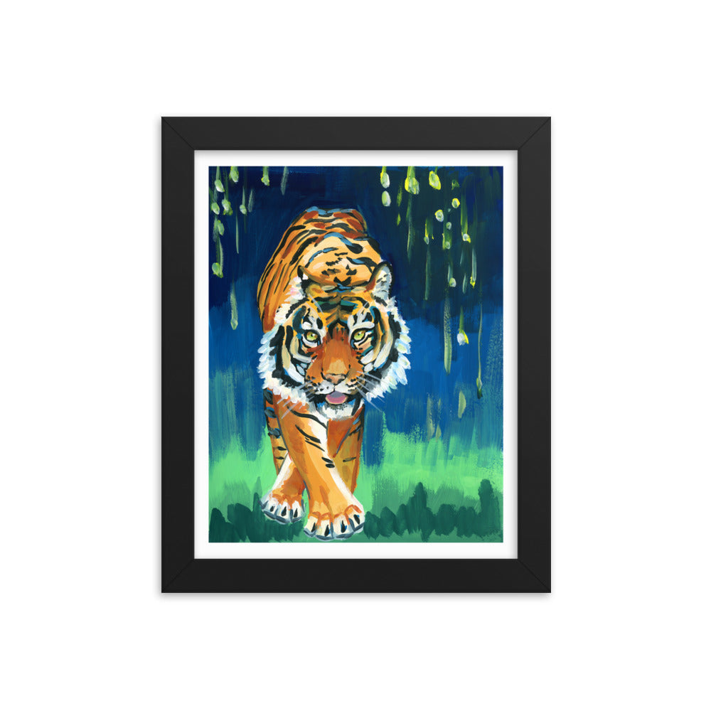 Tiger Messenger - Framed Print