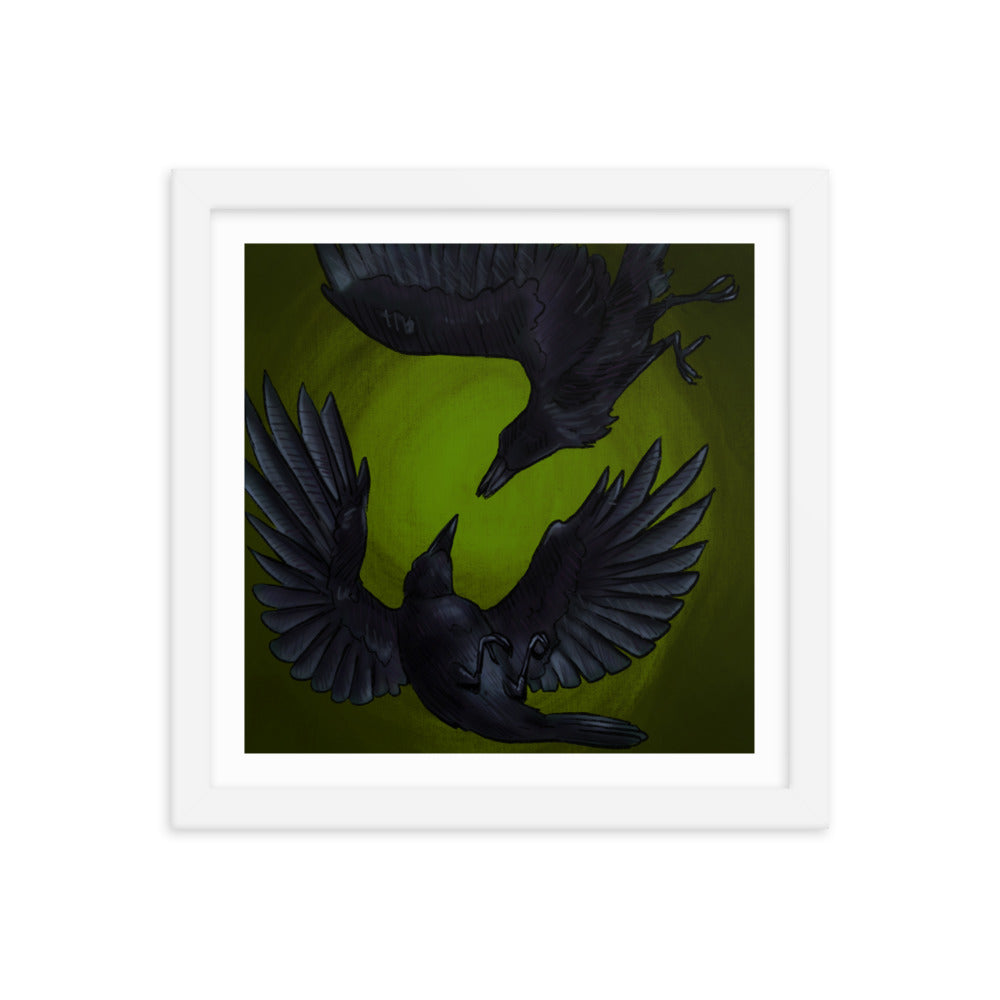 Ravens - Framed Print