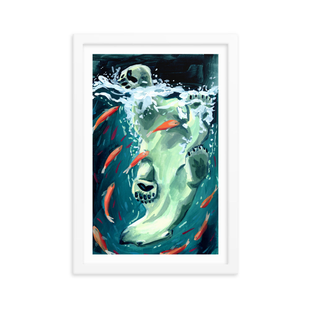 Underwater - Framed Print