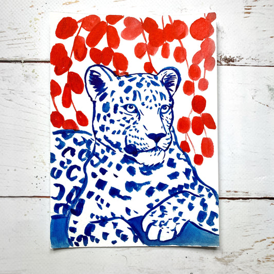 Leopard 4 - Priscilla George Fine Art