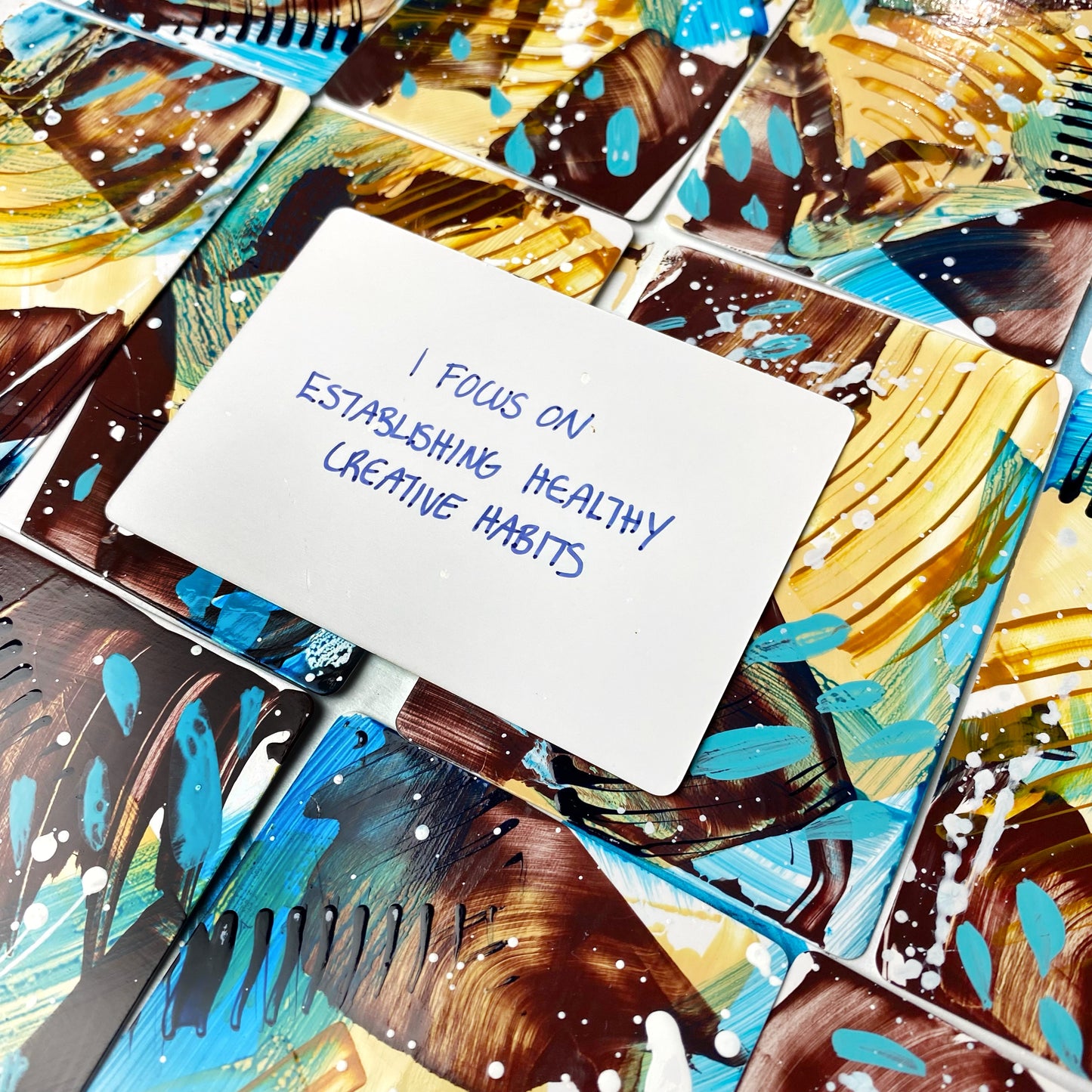 Abstract Artist Affirmation Cards - Puddle Jumper