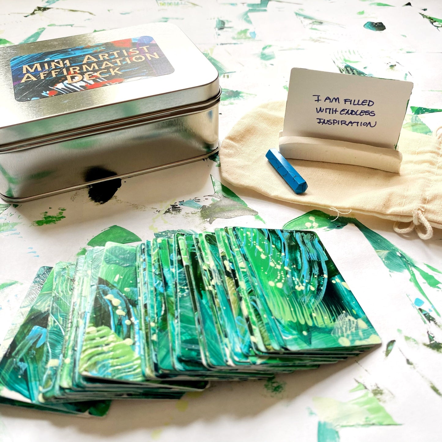 Abstract Artist Affirmation Cards - Puddle Jumper